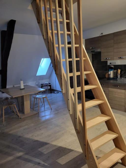 Apartamento Au Coeur Du Val D'Argent Duplex Atypique A Sainte-Marie-Aux-Mines Exterior foto